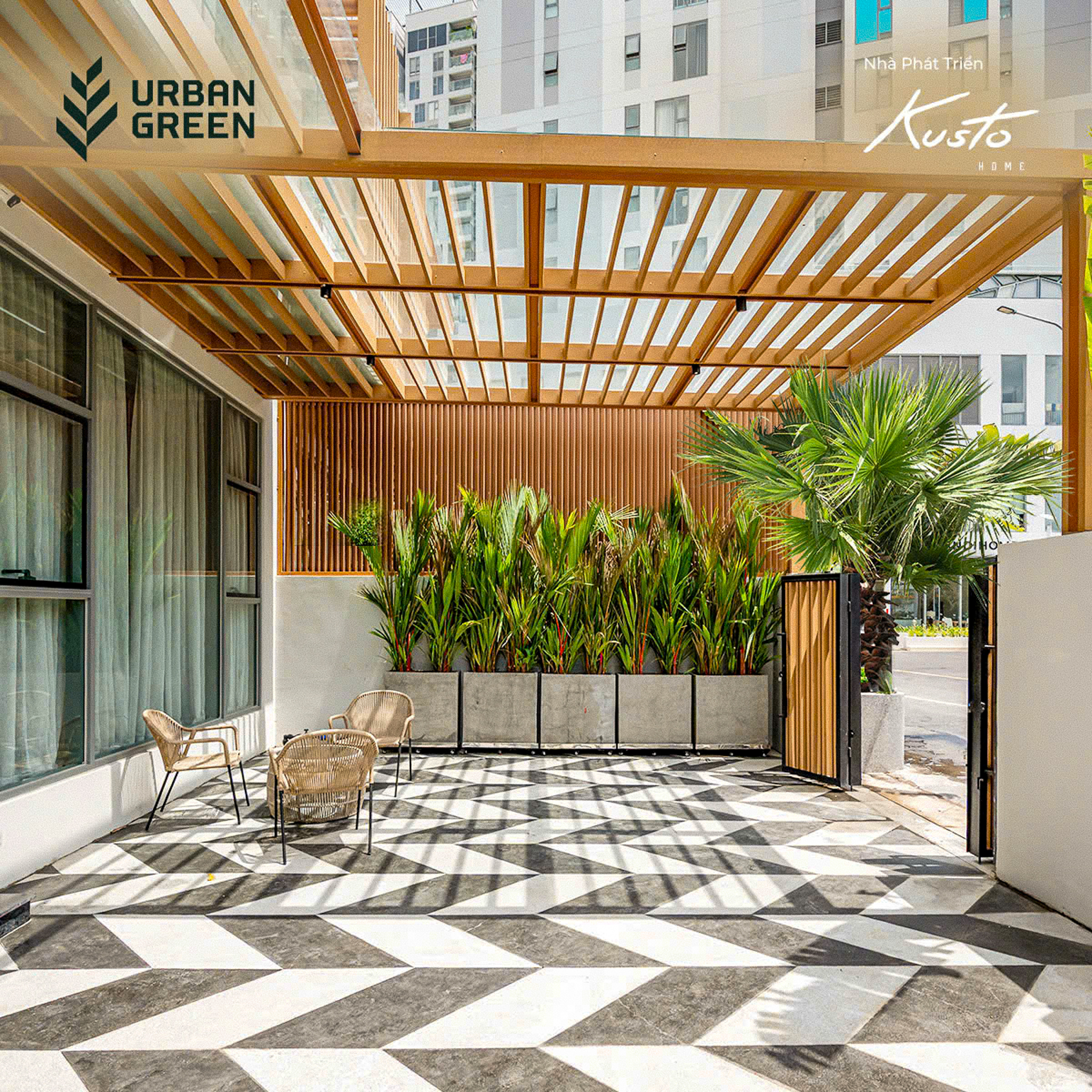 Biệt Thự Sân Vườn Urban Green — Căn 06 (Căn Góc Đầu Hồi)